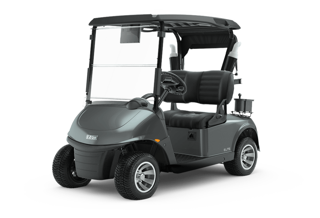 Charcoal Grey EZGO Golf Buggy