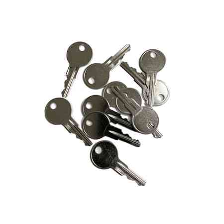 Metal golf buggy keys