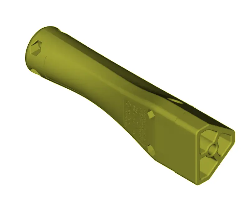 Triangular Charging Plug Connector w/ Center Post