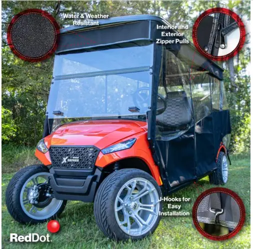 Madjax X6 3 Sided Track Style Enclosure Black